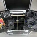 SDI kabelset in flightcase